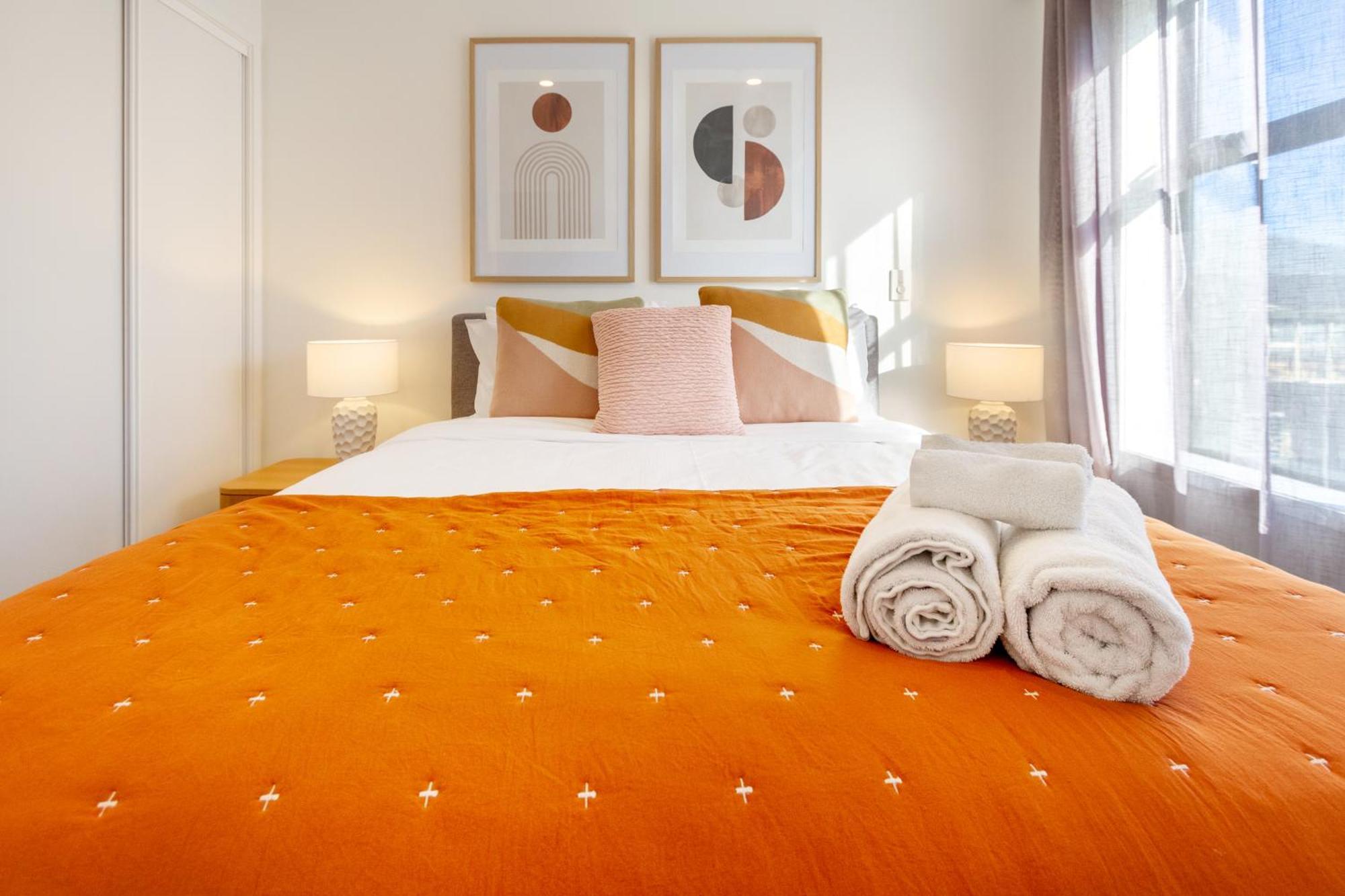 Gorgeous In Green - 2 Bed Central Oasis W/King Bed 基督城 外观 照片